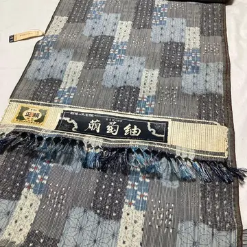 명주 옷감 실크 본고장 에치고명주 모에비츠무기 원단 기착