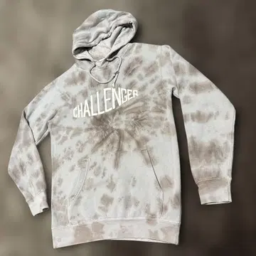 CHALLENGER 타이 다이 후드티 S 사이즈 그레이