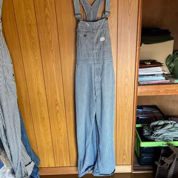 BIG MAC 스트라이프 오버롤