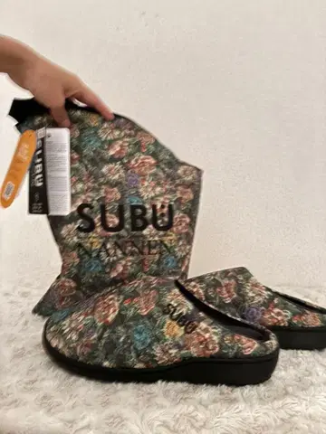 SUBU 새상품 NANNEN 데이 보태니컬 무늬