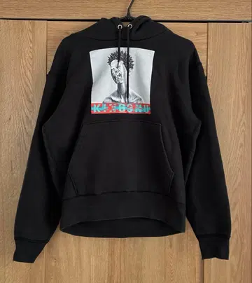 King Gnu 킹누 그래픽 프린트 후드티 블랙