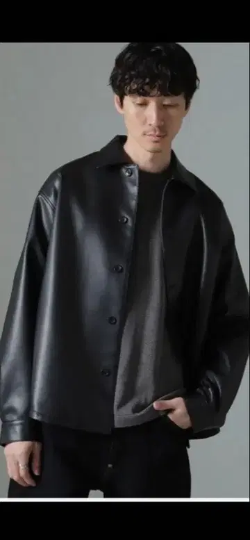 [ 미사용 새상품 ] NANO UNIVERSE 나노 유니버스 블랙 자켓