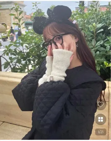 [ 미사용 새상품 ] NUGU 퀼팅 벨트 패딩 자켓 블랙