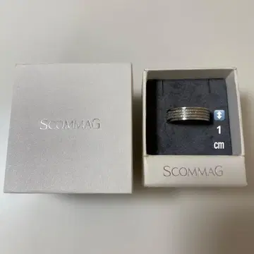 BLESS SCOMMAG 스테인리스 반지 오리지널 박스 포함