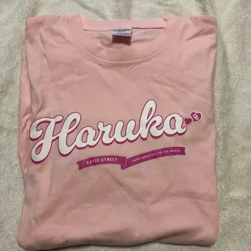 하루카 핑크 T셔츠 L 사이즈