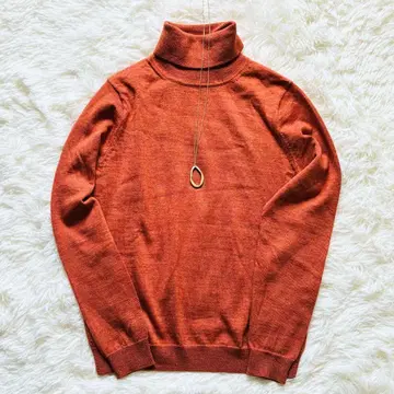브룩스브라더스 터틀넥 니트 울 실크 캐시미어 혼방 M 사이즈