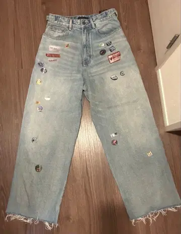 MASONPRINCE 패치 데님