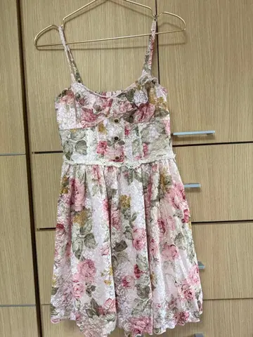 y2k 00s archive 그런지 페어리 꽃무늬 원피스 헤이세이 갸루