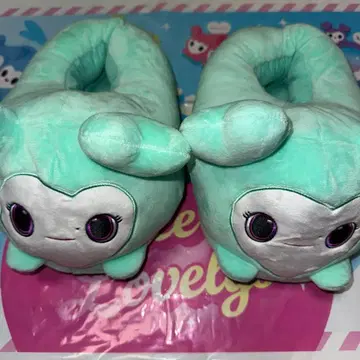 TWICE LOVELYS GiGO 한정판 봉제 인형 슬리퍼 미나