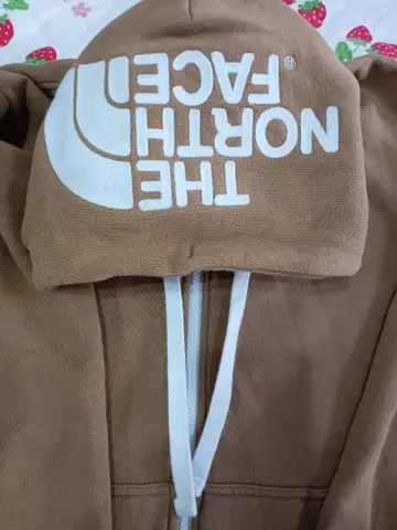 THE NORTH FACE 브라운 후드티