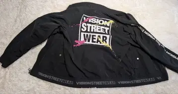 VISION STREET WEAR 블랙 자켓
