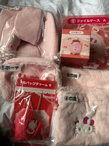 산리오 뽑기 헬로키티 7종