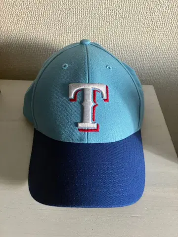 Rangers T자 로고 캡 스카이블루