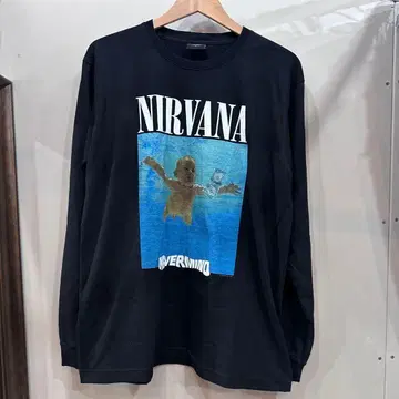 (228) [XL] NIRVANA NEVERMIND 롱슬리브 티셔츠