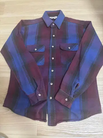 파이브 브라더스 70~80년대 플란넬 셔츠