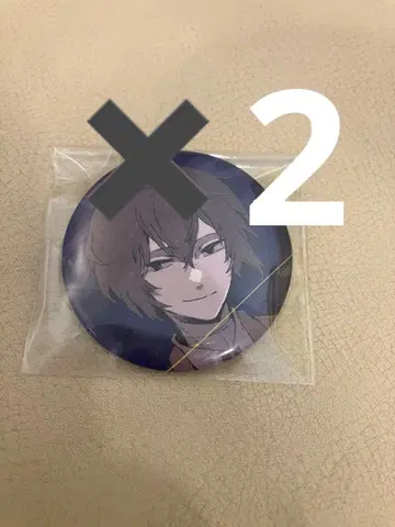 영 에이스 2025년 12월호 문호 스트레이독스 캔뱃지 다자이 2점