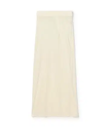 BACCA 이너 피스 벨로아 저지 롱 스커트 34