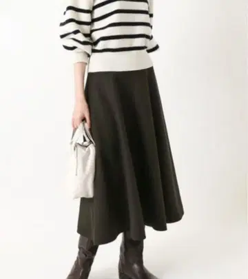 IENA W/PL 트윌 트라페즈 스커트 IENA 트윌 트라페즈 스커트