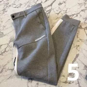 [거의 미사용] JACK BUNNY 그레이 스웨트 팬츠 5