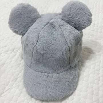 디즈니 미키 귀 달린 그레이 캡