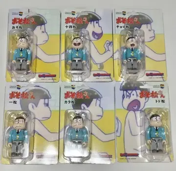 오소마츠 6쌍둥이 BE@RBRICK 6종 베어브릭