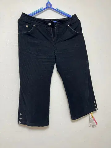 블랙 캐주얼 팬츠