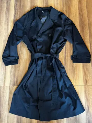 ASOS DESIGN 블랙 트렌치코트