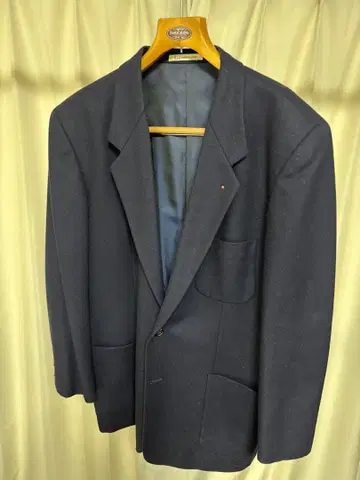 파파스 다크 네이비 테일러드 자켓