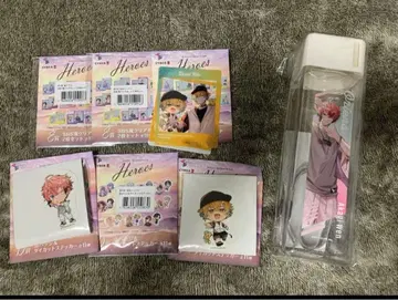 바다의 집 아카기 웬 우사미 리토 사에키 잇테츠 히바치 마나 캔뱃지