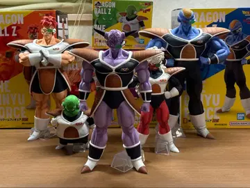 드래곤볼 제일복권 기뉴 특전대 피규어 세트