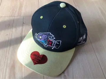 FISH SCRATCH FEAVER hide 캡 프리 사이즈