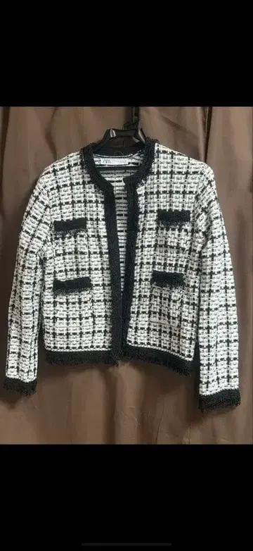 ZARA 트위드 자켓 스커트 세트