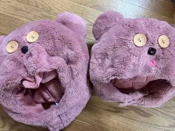 유니버 핑크팀 모자