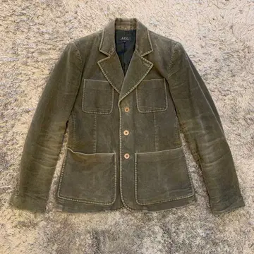 프랑스제 a.p.c. 몰스킨 워크 자켓 테일러드 자켓