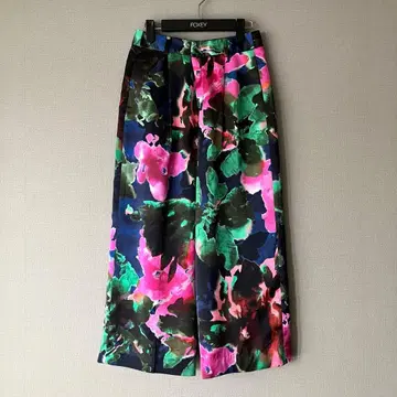 [새상품급] AEWEN MATOPH 플라워 프린트 새틴 팬츠