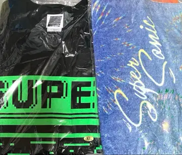 미사용 super sonic 썸머 소닉 2021 티셔츠 타월 2점