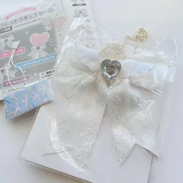 산리오 시나몬 아이돌 시크릿 리본 참 순백 천사 참