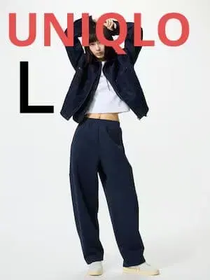 UNIQLO 드라이 맨투맨 커브 팬츠