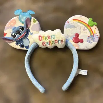 스티치 드림 벌룬 머리띠