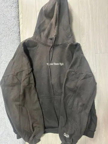 Hotter Than Hell 다크 브라운 후디