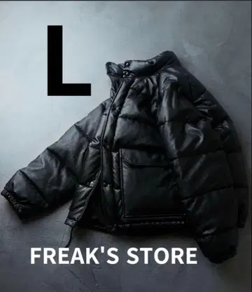 FREAK'S STORE 블랙 다운 자켓 L