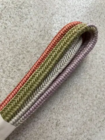 도묘 미사용 새상품 허리띠 핑크 그린 보라색