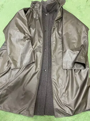 어드밴스 어드벤처 AD 2겹 롱 코트 여성용 M 광택 있음