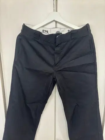 874 블랙 스트레이트 데님