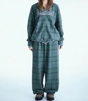 세다클 sedacle 셋업 지퍼 후드티 스웨트 팬츠