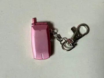 구형 휴대폰 모양 키링 시계