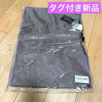 [택 포함] 인터모드 카와베 캐시미어 W 페이스 머플러 라벤더 모카