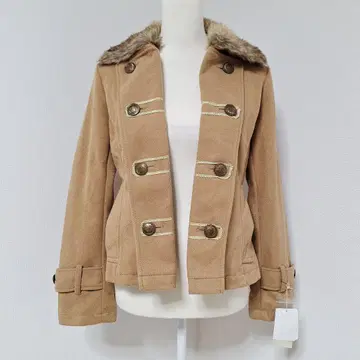 새상품 OLIVE des OLIVE 2way 나폴레옹 피 코트 [ M ]