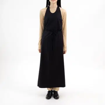 [ baserange ] 에이프런 원피스 BLACK XS 사이즈