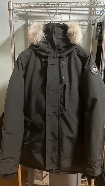 Canada Goose 블랙 라벨 샤토 후드티 M/M